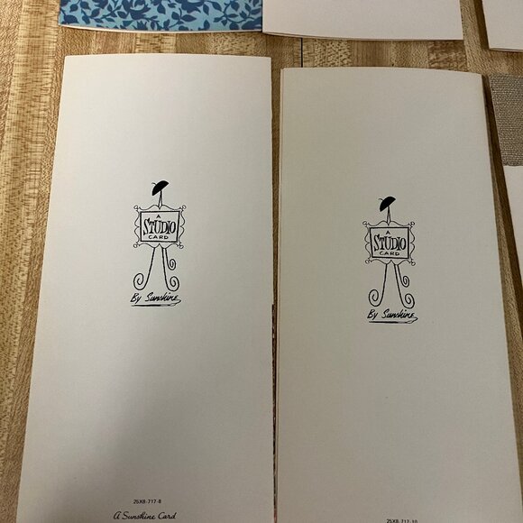 Humorous all occasions vintage Studio by sunshine unused greeting cards - Picture 8 of 8